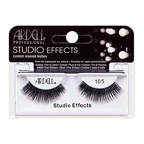 (6 Pack) ARDELL Studio Effects Custom Layered Lashes 105 Black