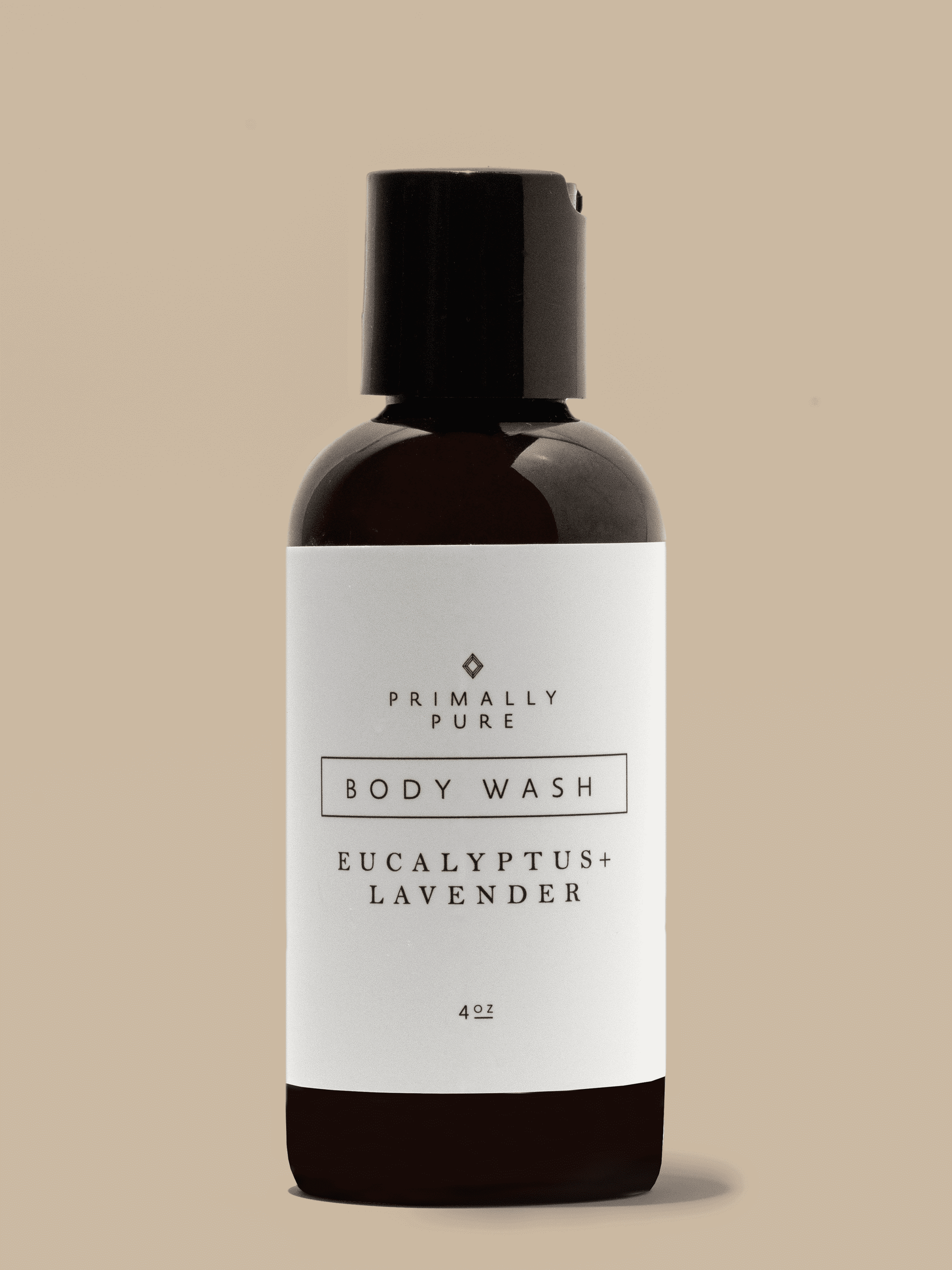 Body Wash Trio #1 (4oz) Body Wash Primally Pure Eucalyptus + Lavender
