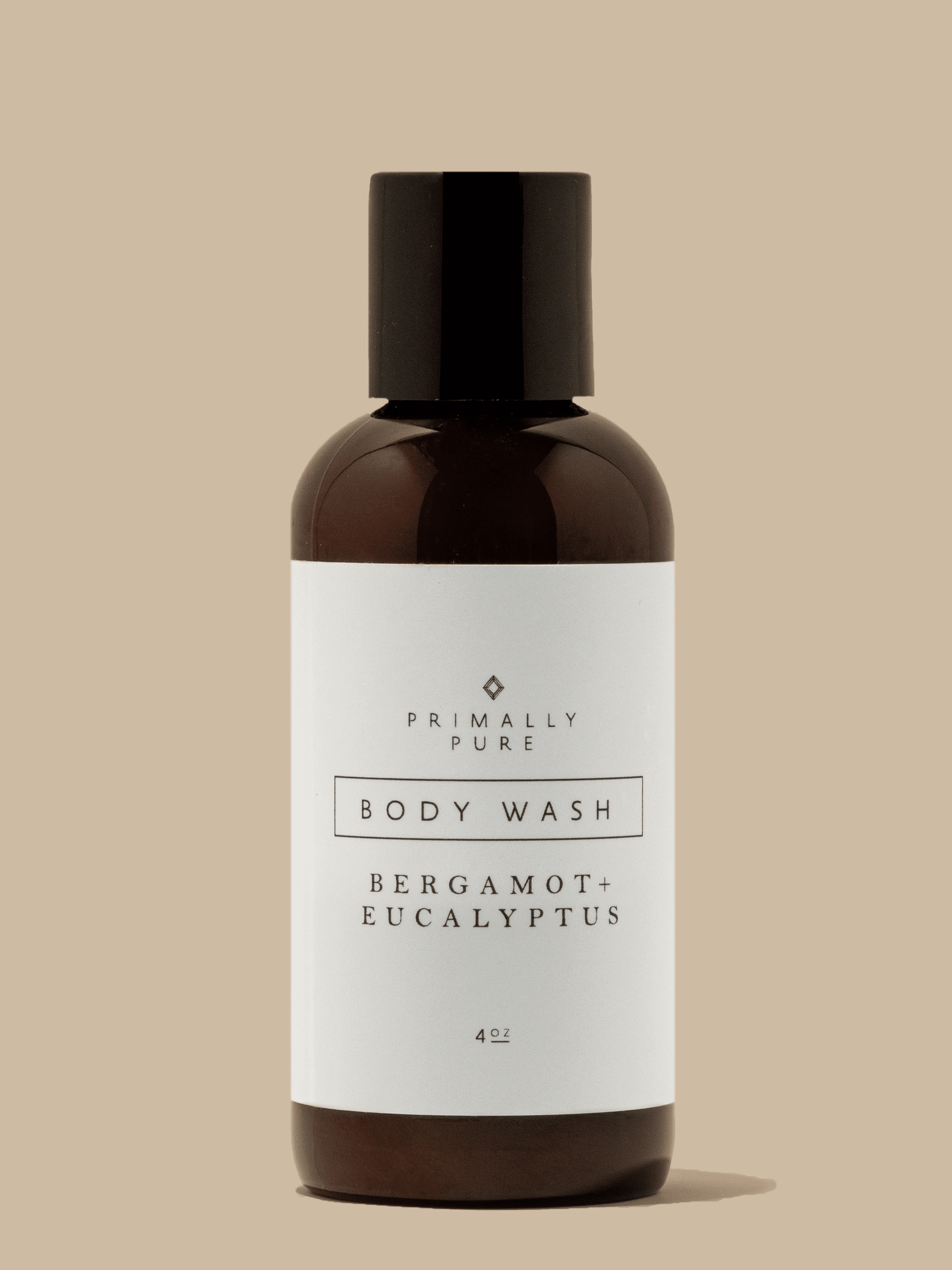 Body Wash Trio #1 (4oz) Body Wash Primally Pure Bergamot + Eucalyptus