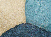 Aqua Trio: Gold Shimmer-Aqua Blue-Royal Blue